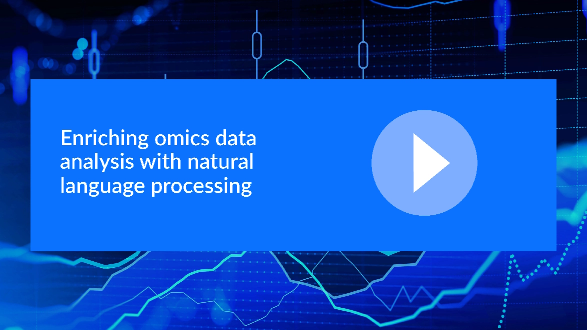 Enriching omics data analysis with natural language processing